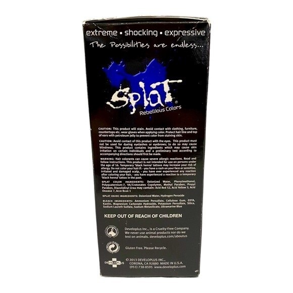 Splat Complete Hair Dye Kit, Blue Envy - Picture 5 of 5